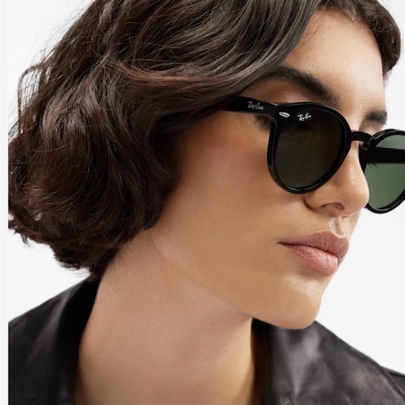 Ray-Ban Black and Green Women\'s Sunglasses main image 5